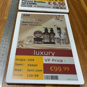 Étiquettes de prix numériques 2,4 GHz 10,1 pouces pour supermarché, kit de démonstration ESL, encre électronique, papier électronique, étiquette de rayon électronique - Product Image 5
