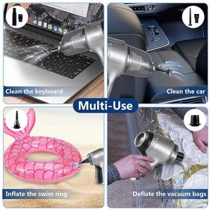 Aspirateur de voiture électrique léger et portable 16000 Pa avec fonction de nettoyage à sec pour usage extérieur - Product Image 6
