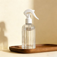 Bouteille en verre transparent de 210 ml pour diffuseur à bâtonnets, personnalisable, à rayures verticales, facile à ouvrir, vente en gros