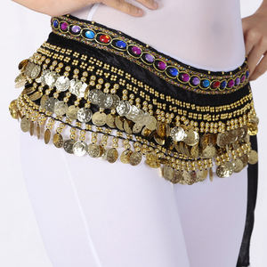 Vente en Gros de Vêtements Sexy pour Danse du Ventre : Robes, Costumes, Jupes, Foulards et Ceintures de Hanche Colorés à Diamants Style Oriental - Product Image 6