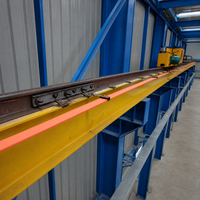 Grue à poutre simple avec système de protection contre les surcharges pour des levages industriels sécurisés et un fonctionnement fiable