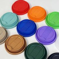 Couvercles de gobelets en plastique d'injection New DesignPP Custom 90 Caliber Cap Split Cover Couvercles de gobelets de boissons chaudes jetables étanches