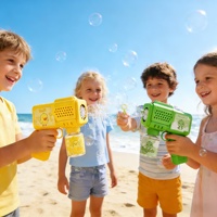 Machine à bulles automatique EPT en forme d'animal de dessin animé avec lumière LED et musique, portable, pour enfants, cadeau idéal pour les fêtes d'été en jardin