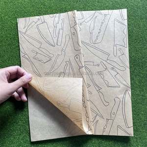 Papel para Hornear de Silicona, Color Personalizado, Precio de Fábrica, Resistente a la Grasa, Blanco y Marrón, Hojas de Papel para Hornear - Product Image 2