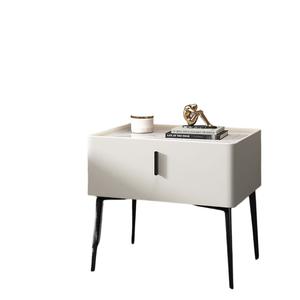 High-end Luxurious Modern Full-wooden Eco-friendly Durable <strong>Mini</strong> Nightstand with 1 <strong>Drawer</strong> for Home Bedroom Hotel Use - Product Image 3