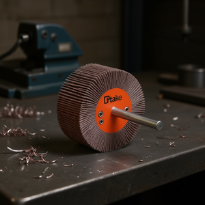 Disco Abrasivo de Láminas Ttake 60x15 mm, Eje de 6 mm, Grano 80, para Pulir - Product Image 3