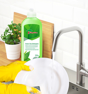 Rayshine Custom <strong>Dish</strong> Washing Cleaning Liquid Green Tea Fragrance <strong>Detergent</strong> Strong Degreasing 500g - Product Image 6