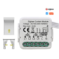 SLS Zigbee Module de commutateur de rideau Tuya aveugle interrupteur de volet roulant électrique APP contrôle vocal via le système domestique intelligent