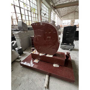 HZX Simple Design Granite Tombstone and Monuments <strong>Cheap</strong> Ruby Red Granite <strong>Grave</strong> Stone <strong>Headstone</strong> - Product Image 6