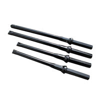 Tige de forage intégrale H22 en acier au carbone forgé 40 mm 1600 mm pour équipement de forage minier dans les roches dures