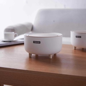 <span class=keywords><strong>Mini</strong></span> <span class=keywords><strong>Cestino</strong></span> in Plastica con Coperchio a Pressione e Gambe Alte per Soggiorno, Camera da Letto, Cucina e Ufficio - Product Image 3