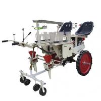 Machine à repiquer les semis de légumes à deux rangs, haute productivité, pour usage agricole, avec boîte de vitesses – Offre Spéciale