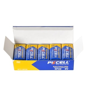 Pkcellパワープラス9v超ヘビーデューティバッテリー6F22 - Product Image 4