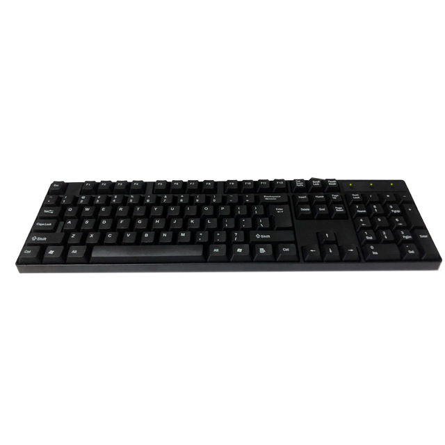 K1800 Wired Single Keyboard USB Interface Supports English Russian Arabic with  New Product for Office Laptop