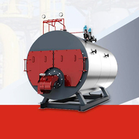 Chaudière industrielle à eau chaude horizontale de petite taille, alimentée au propane, à l'hydrogène, au biogaz, au diesel, au mazout, au gaz naturel ou au GPL, fabriquée en Chine