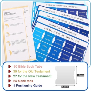 Notes autocollantes personnalisées pour journal biblique avec versets bibliques, texte et logo sur mesure pour femmes, hommes, groupes de prière et écoles du dimanche - Product Image 4