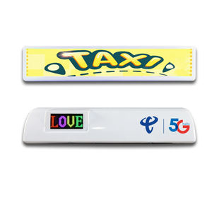 Pantalla LED Publicitaria para Taxi a Todo Color, Panel de Luz de Techo, Módulo P3, Reproducción de Texto, Animaciones, Imágenes y Videos de Alta Definición - Product Image 1