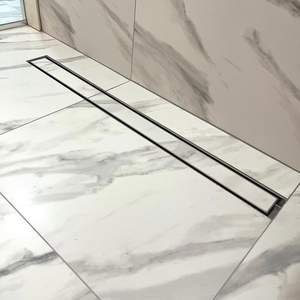 ניקוז תעלת מלון שחור מט 600 מ\\\"מ 360 °   ניקוז רצפתי מסתובב עם מלכודת ריחות - Product Image 6