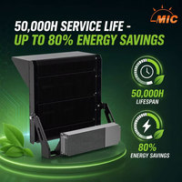 Projecteur LED anti-éblouissement Ledmic 600W 1200W avec visière, prêt pour la diffusion HD, pour terrains de cricket, terrains de golf, pistes de course