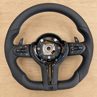 Volant de voiture en cuir M Sport personnalisé pour BMW F30 F10 F20 F32 F36 F22 F80 M3 M4 M5 E90 E92 E70 X5 X6