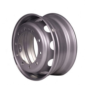 กระทะล้ออลูมิเนียมขนาด 19.5x6.00 สำหรับยางรถบรรทุกขนาด 215/75R19.5 - Product Image 1