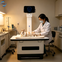 Unité de radiographie vétérinaire portable VET 32kW pour animaux de compagnie