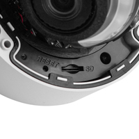 Kamera Dome IP POE 2.8mm 6MP Dual Light 2way Audio NDAA HKi Play&Plug, Kamera CCTV Anti Vandal IK10 dengan Deteksi AI Cerdas