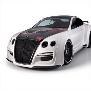 Continental GT <span class=keywords><strong>ASI</strong></span> Stil Geniş Gövde Kiti için Yeni, Fiberglas Ön/Arka Tampon Takmalı Yükseltme - Product Image 1