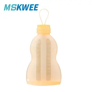 Milk Freezer Silicone Bags Reusable Breastmilk Storage Bags Breast Milk Storing Containers for Breastfeeding 300ml/150ml