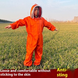 Peralatan pelindung dari lebah, tebal Anti-Stinging pakaian penjaga lebah Anti-Bee untuk pertemuan madu terhubung dengan Bee - Product Image 6