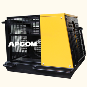 Compresor de Aire Portátil de Tornillo Rotativo APCOM Off-Grid, Motor de Gas Vanguard de 18HP, 40CFM 1.0m³/min 13Bar, Compresor Móvil con Ruedas - Product Image 1