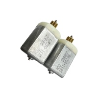 Moteur miniature DC 12V F280 à aimant permanent haute vitesse pour actionneur de serrure de porte de voiture
