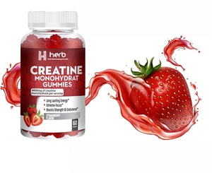OEM/ODM Private Label Energy Dietary Supplement Pre-Workout Gummy with <b>Creatine</b> Monohydrate Boosts Strength & Endurance - Product Image 2