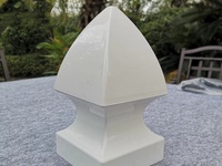 Panneaux de clôture en PVC vinyle blanc pas cher pour jardin/gazon 6 pieds x 8 pieds, écologiques, imperméables, style européen, faciles à assembler, garantie 5 ans
