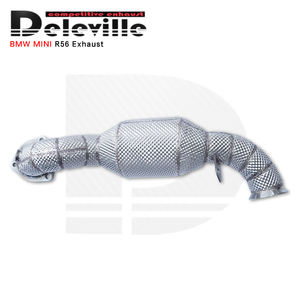 Tuyau d'échappement en acier inoxydable haute Performance pour <span class=keywords><strong>MINI</strong></span> Cooper S R56/<span class=keywords><strong>Cabriolet</strong></span> R57 R60 1.6T tuyau d'échappement à bouclier thermique - Product Image 5