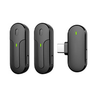 Microfono Wireless Omnidirezionale di Alta Qualità per Cellulare, DSLR, Video YouTube e Registrazione Vocale