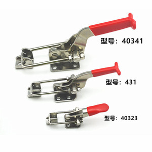 Serre-joint rapide type 40341 en acier inoxydable 304, serre-joint à angle droit non réglable, métrique, surface polie - Product Image 1