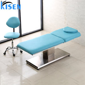 Kisen Luxury Facial Spa Cosmetic Salon  Electric Beauty Beds Massage Lash Bed for Salon 2 Motors Electric Cosmetic Massage Bed - Product Image 4