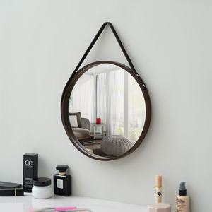 Miroir mural suspendu ou sur pied en aluminium <span class=keywords><strong>pour</strong></span> salle de bain, décoration moderne <span class=keywords><strong>pour</strong></span> la maison, miroir en verre argenté 3 mm 3,5 mm, pleine longueur, 1 FCL - Product Image 4
