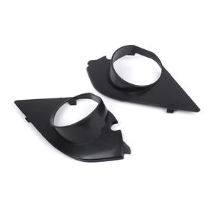 Encadrements de feux antibrouillard noirs en plastique ABS pour BMW Série 5 E60M, pare-chocs avant, grille inférieure, paire gauche et droite - Product Image 3