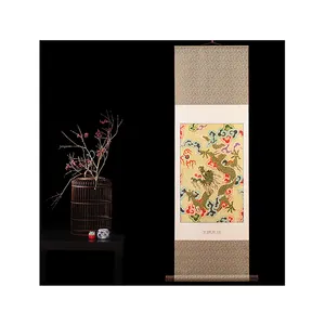 Modern Arts Living Room Decoration Landscape Picture Chinese Painting Scroll