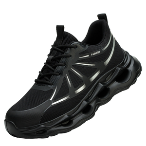 Chaussures de sécurité confortables et légères pour hommes et femmes, avec embout en acier, respirantes, en EVA, pour l'été - Product Image 1