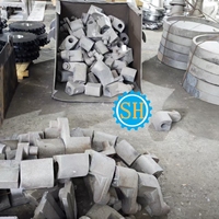 Services de Fabrication de Pièces Usinées CNC, Usinage par Fraisage et Tournage, Bloc de Fixation en Acier sur Mesure Sanhui