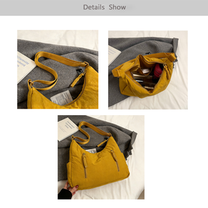 Sac bandoulière personnalisé avec logo, sac décontracté en nylon, sac à bandoulière pour femme - Product Image 4