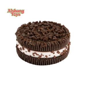Jouet Squishy en Silicone de Qualité Alimentaire Kawaii en Forme de Biscuit pour Enfants de 5 à 7 Ans, Anti-Stress et Apaisant - Product Image 1