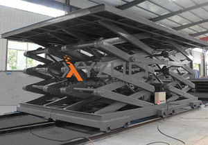 XYZLIFT tinggi angkat 5 m kapasitas beban 20 ton stasioner besar platform gunting <span class=keywords><strong>Hoist</strong></span> meja angkat untuk industri kargo muatan - Product Image 4