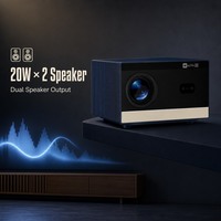 Projecteur 4K UHD OEM, vidéo 4K+, projecteur intelligent pour jeux vidéo, mise au point automatique, 3700 ANSI, 3D, home cinéma, Android 13, Beamer