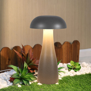 Outdoor Mushroom Lamp Solar Powered LED Garden Light Waterproof Lawn Decorative <b>Lighting</b> for Patio Yard <b>Landscape</b> - Product Image 1