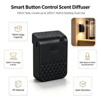 Diffuseur d'arômes commercial et domestique pour hôtel, 140 ml, en plastique, à poser, avec minuterie, sans eau, garantie 1 an