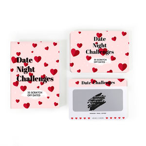 Date personnalisée populaire <span class=keywords><strong>nuit</strong></span> avec des défis cartes à gratter pour les couples datant - Product Image 5